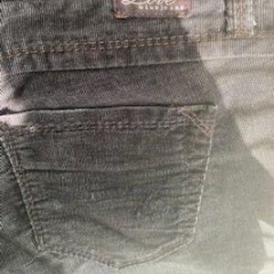 Low Rise Soft Velvety Corduroy Pants